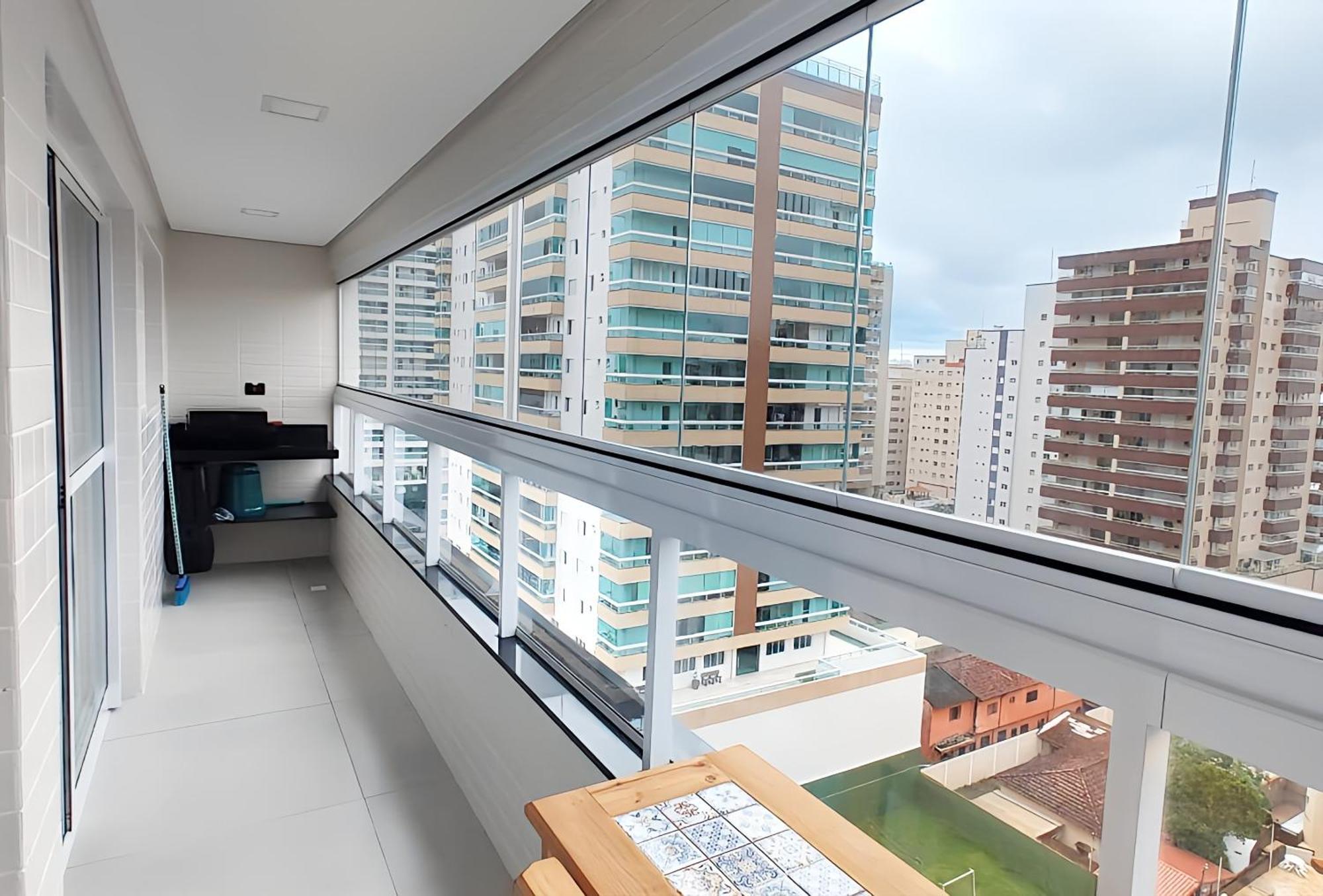Apto Com Lazer Completo, Piscina, Ar, Mercadinho E Pet Friendly A 1 Min Da Praia ปรายากรันเด ภายนอก รูปภาพ